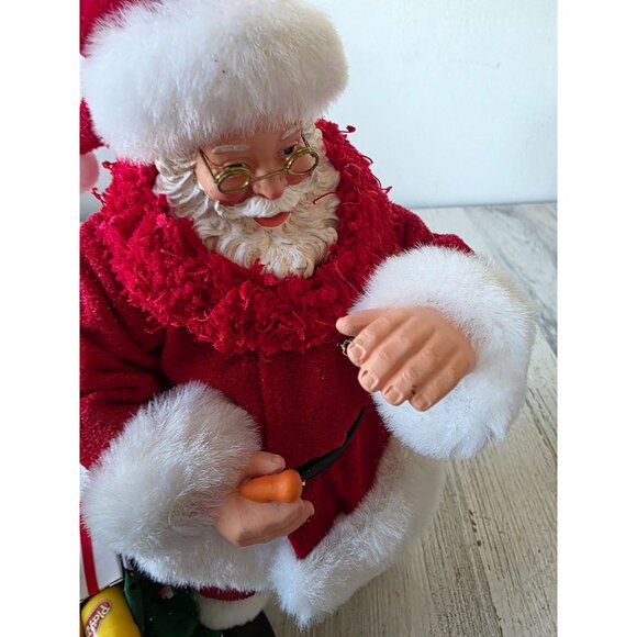 clothtique possible dreams Santa Play-Doh figurine statue Xmas decor - Picture 9 of 10